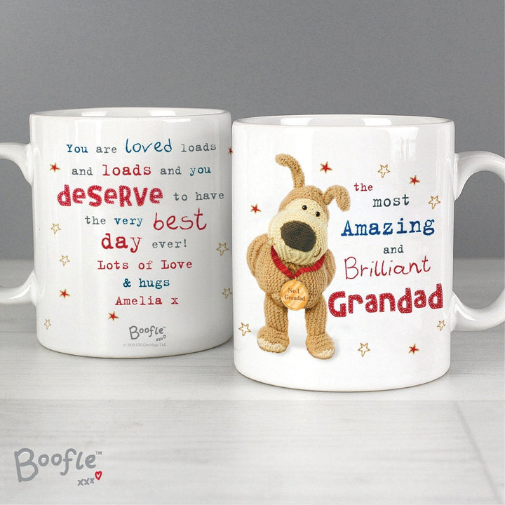 Buy Personalised Boofle Medal Mug available now at www.giftsfinder.co.uk