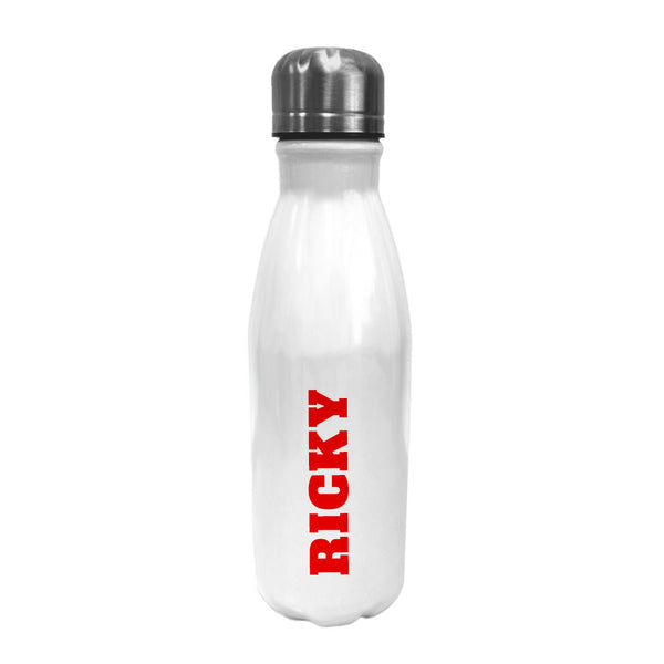 Buy Personalised Bowling Water Bottle - Block available now at www.giftsfinder.co.uk