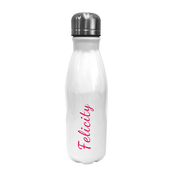 Buy Personalised Bowling Water Bottle - Script available now at www.giftsfinder.co.uk