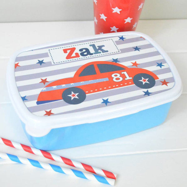 Buy Personalised Boy's Lunch Box available now at www.giftsfinder.co.uk