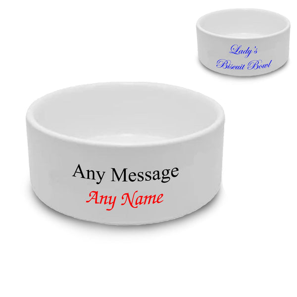 Buy Personalised Cat Bowl available now at www.giftsfinder.co.uk