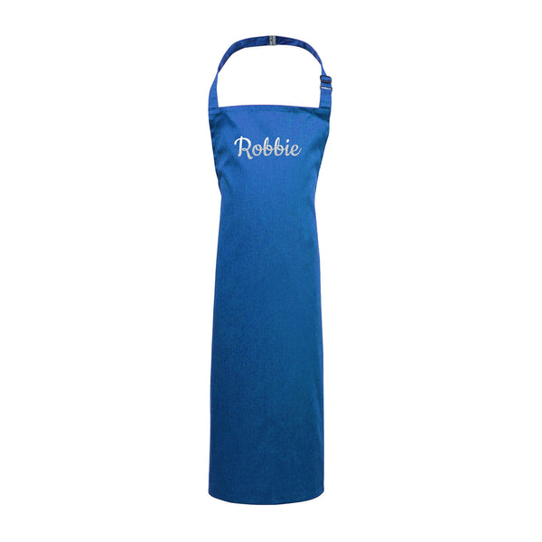 Buy Personalised Children's Blue Waterproof Apron available now at www.giftsfinder.co.uk