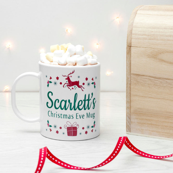 Buy Personalised Children's Christmas Eve Mug available now at www.giftsfinder.co.uk