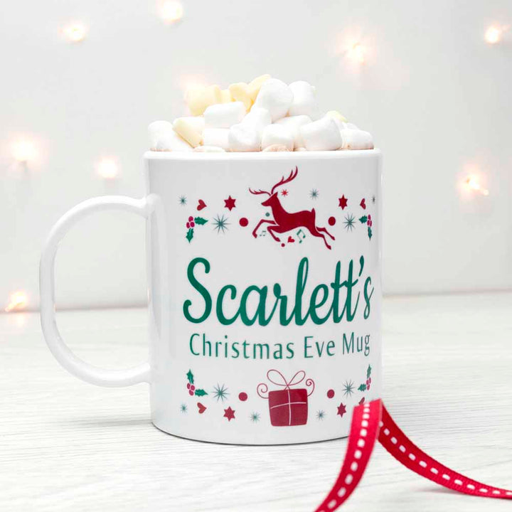 Buy Personalised Children's Christmas Eve Mug available now at www.giftsfinder.co.uk