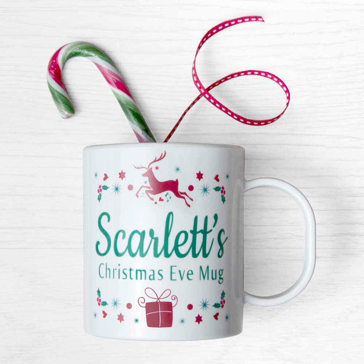 Buy Personalised Children's Christmas Eve Mug available now at www.giftsfinder.co.uk