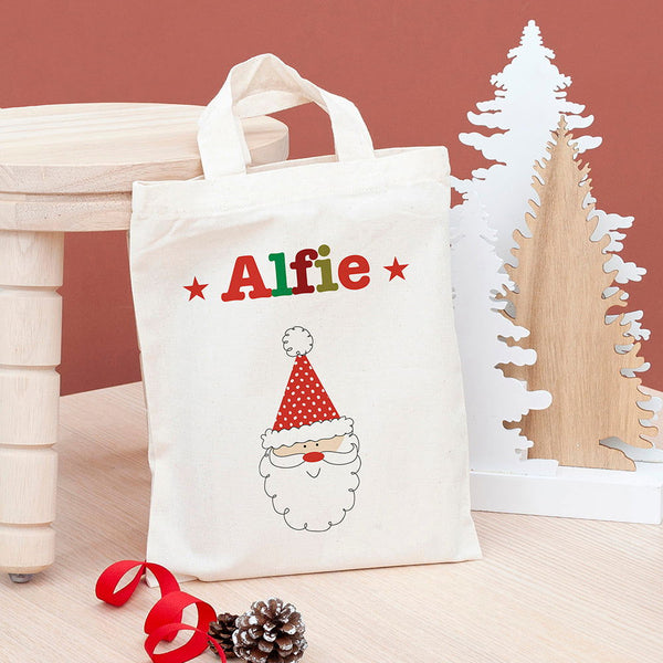 Personalised Christmas Gift Bag available to buy at www.giftsfinder.co.uk