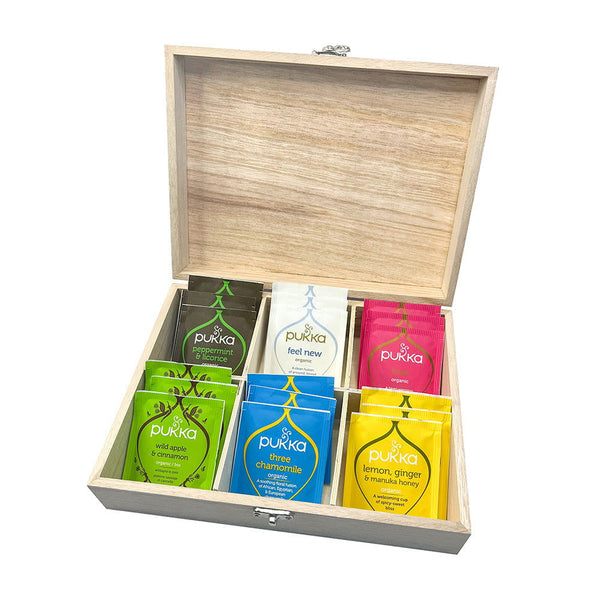 Personalised Christmas Spices Tea Box available to buy at www.giftsfinder.co.uk