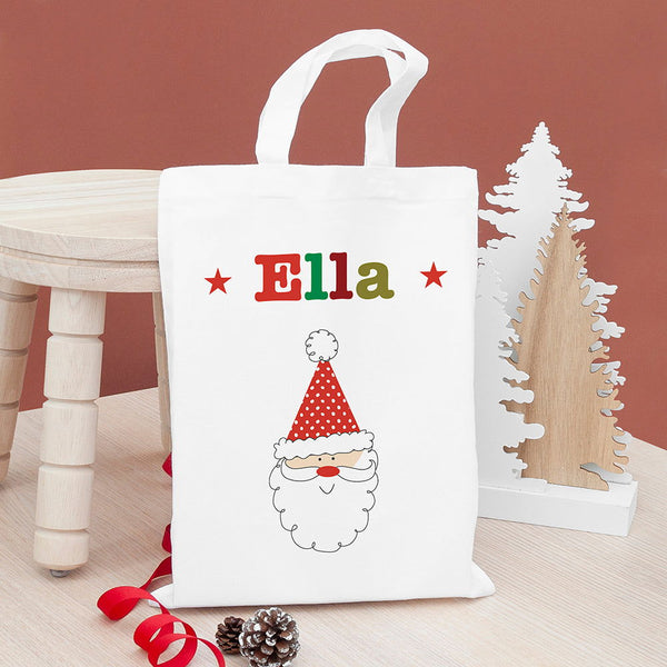 Personalised Christmas Treat Bag available to buy at www.giftsfinder.co.uk