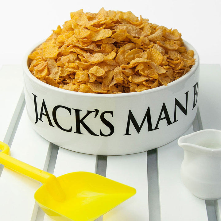 Personalised Dad's Super Large Man Bowl available to buy at www.giftsfinder.co.uk