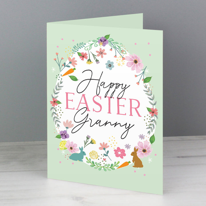 Personalised Easter Springtime Card available to buy at www.giftsfinder.co.uk