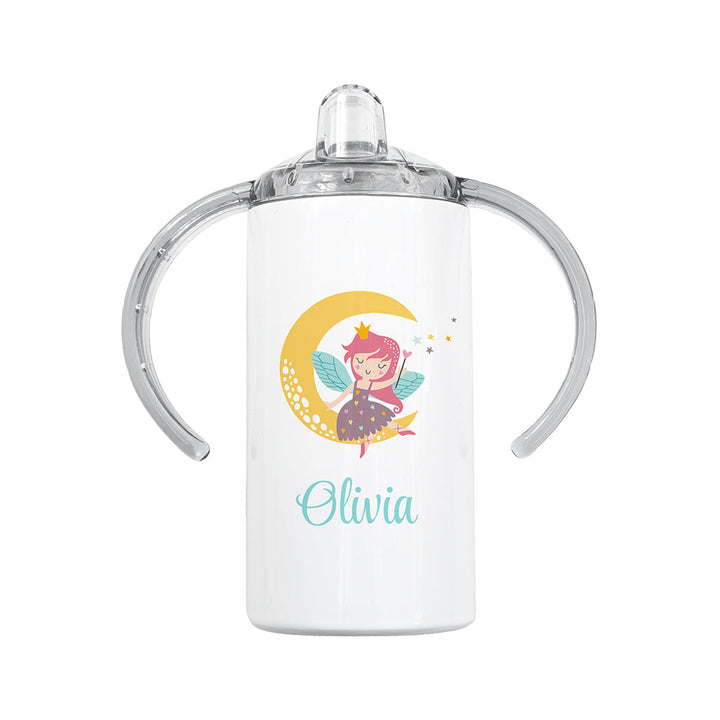 Personalised Fairy Kids Sippy Cup available to buy at www.giftsfinder.co.uk