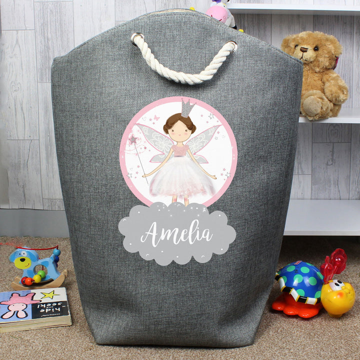 Personalised Fairy Princess Storage Bag available to buy at www.giftsfinder.co.uk