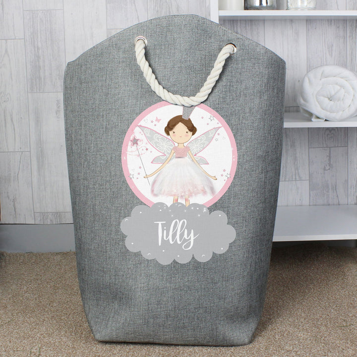 Personalised Fairy Princess Storage Bag available to buy at www.giftsfinder.co.uk