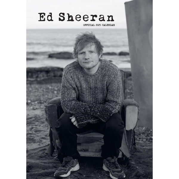 Ed Sheeran Official 2025 A3 Calendar