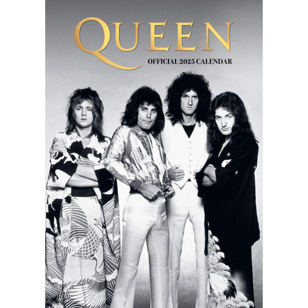 Queen A3 Official 2025 Calendar