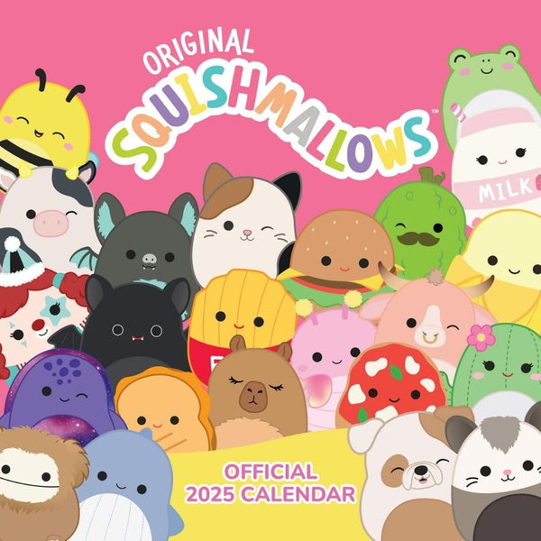 Squishmallows Official 2025 Calendar