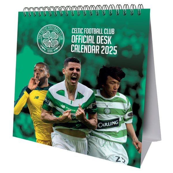 Celtic FC Official 2025 Desktop Calendar