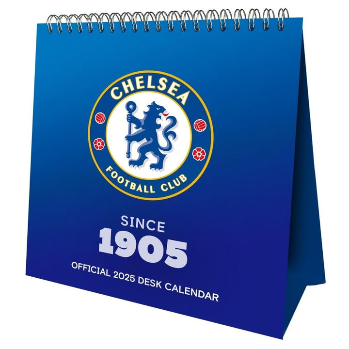 Chelsea FC Desktop Calendar 2025 - part of the Personalised Calendars collection