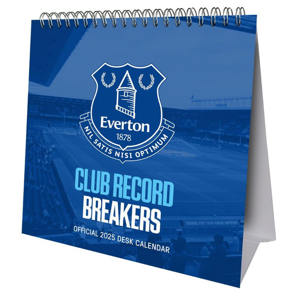 Everton FC Official 2025 Desktop Calendar