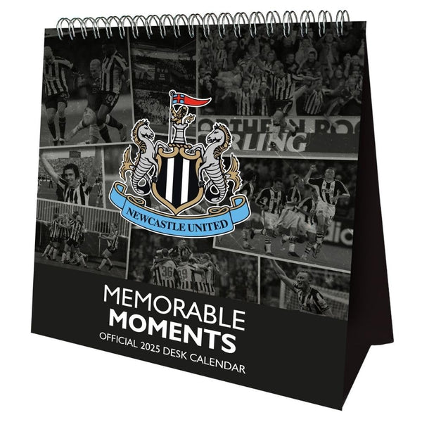 Newcastle United FC Desktop Calendar 2025 - part of the Gifts Finder Personalised Calendars collection