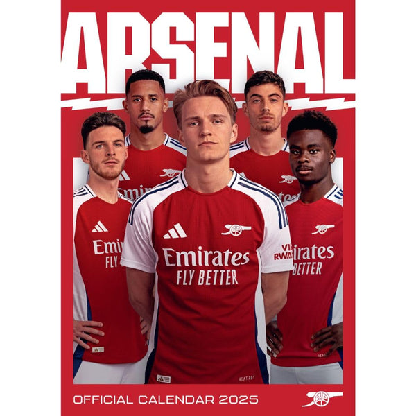 Arsenal FC A3 Official 2025 Calendar