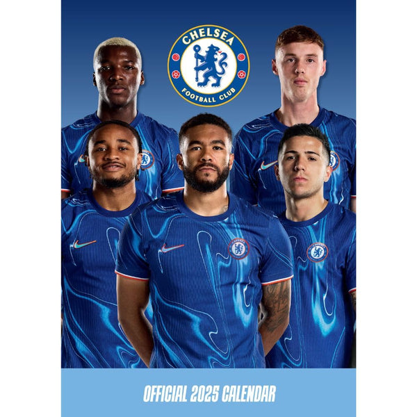 Chelsea FC Official 2025 A3 Calendar