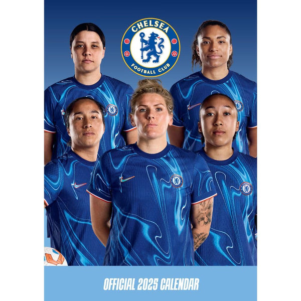 Chelsea WFC Official 2025 A3 Calendar