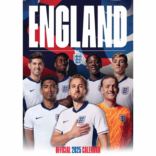 England FA Official 2025 A3 Calendar