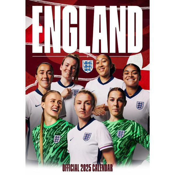 England Lionesses Official 2025 A3 Calendar