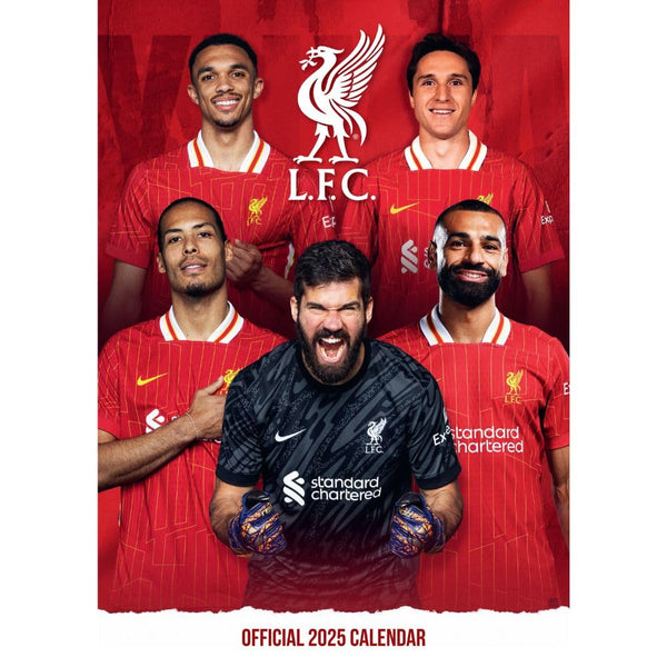 Liverpool FC Official 2025 A3 Calendar