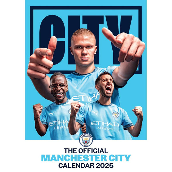 Manchester City FC Official 2025 A3 Calendar