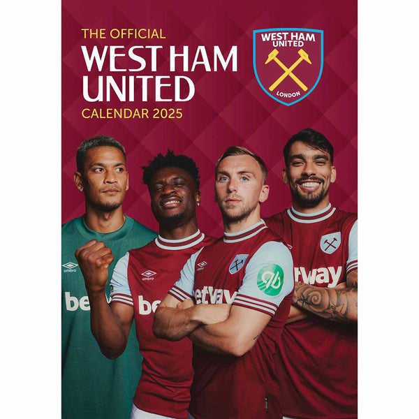 West Ham United FC Official 2025 A3 Calendar