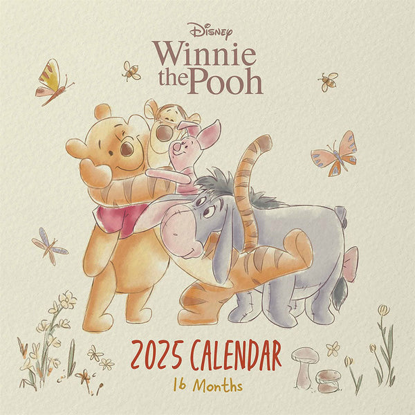 Winnie The Pooh Official 2025 Calendar