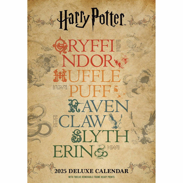 Harry Potter Official 2025 Deluxe Calendar