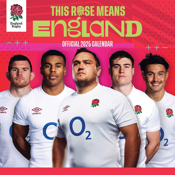 England RFU Official 2025 Calendar