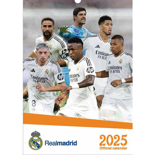 Real Madrid FC Official 2025 A3 Calendar