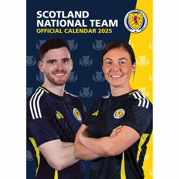 Scotland Football Official 2025 A3 Calendar