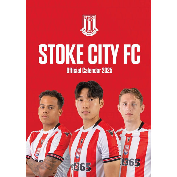 Stoke City FC Official 2025 A3 Calendar