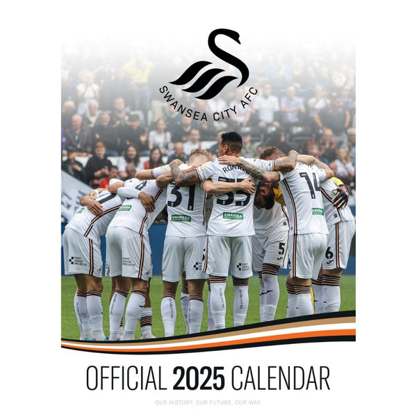 Swansea City AFC Official 2025 A3 Calendar