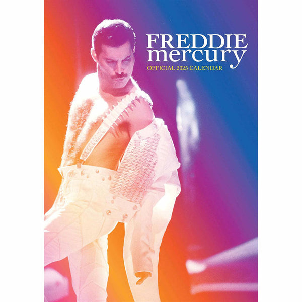 Freddie Mercury Official 2025 A3 Calendar