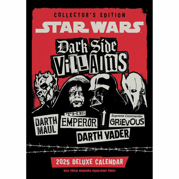 Star Wars Dark Side Official 2025 Deluxe Calendar