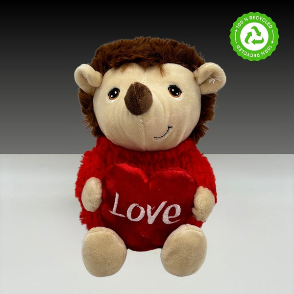 I Love You Hedgehog Teddy 20cm