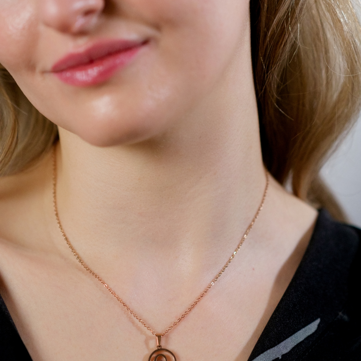 White Enamel Minimalistic Heart Pendant Necklace and Earring Set - part of the  collection