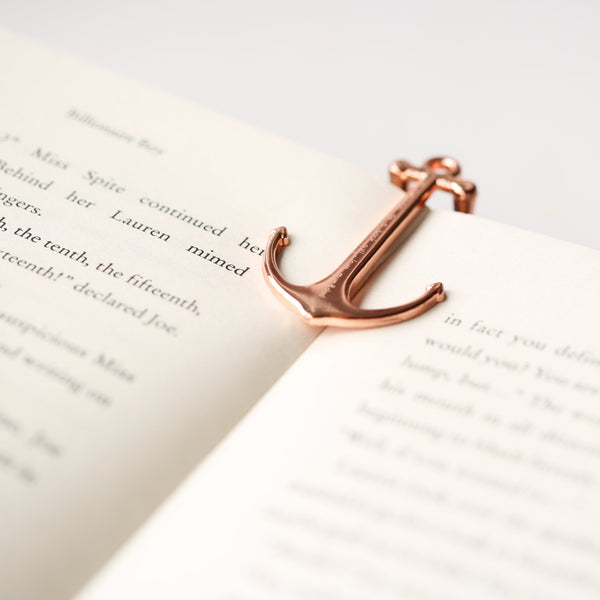 Book Anchor - Gold & Rose Gold - 