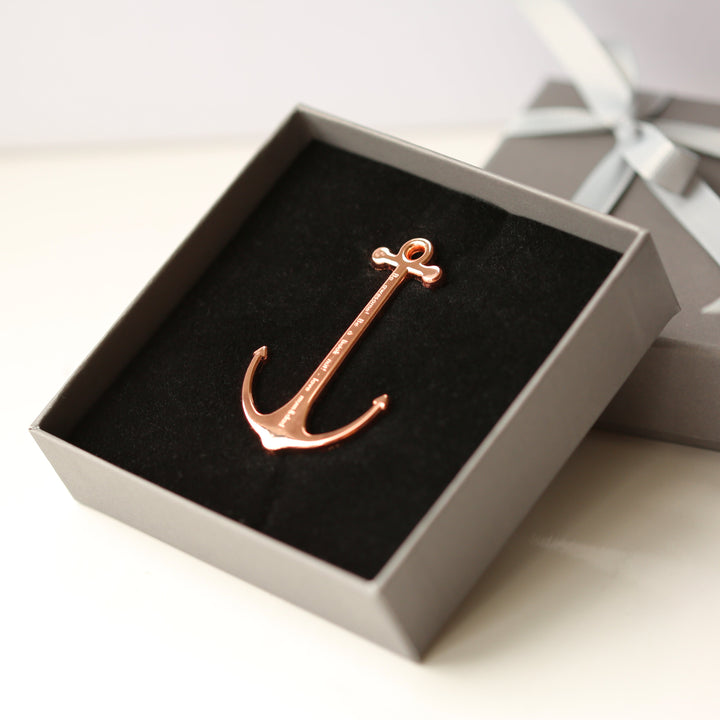 Book Anchor - Gold & Rose Gold - Wear We Met