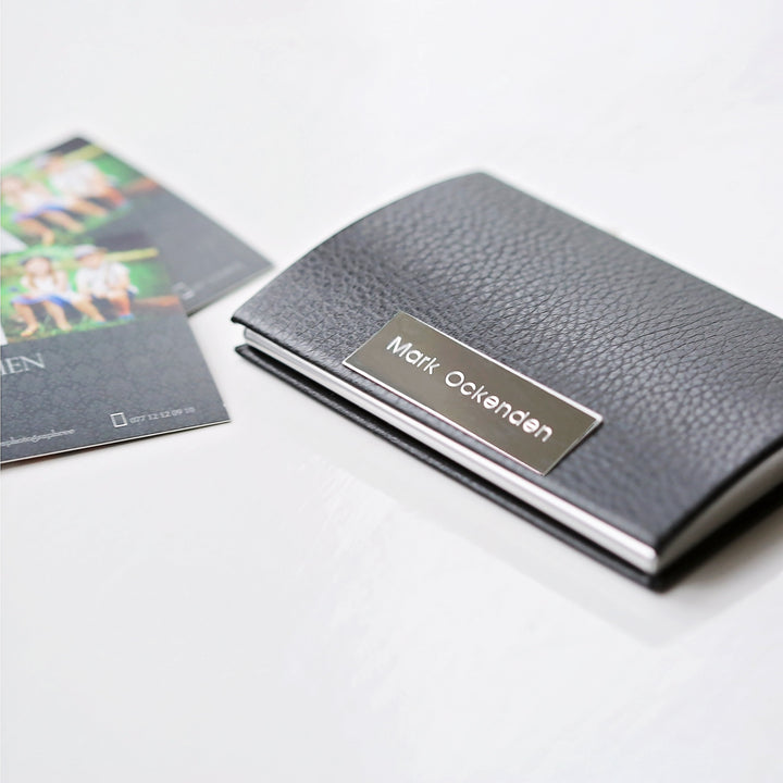 Engraved Business Card / Credit Card Holder - 