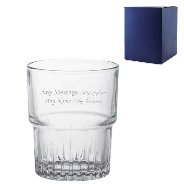 Buy Engraved 200ml Crimped Stacking Tumbler with Gift Box from www.giftsfinder.co.uk