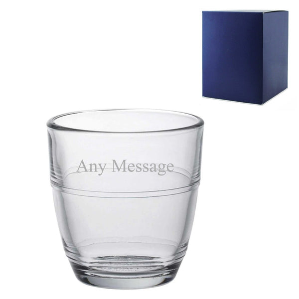 Buy Engraved 90ml Curved Stacking Tumbler with Gift Box from www.giftsfinder.co.uk