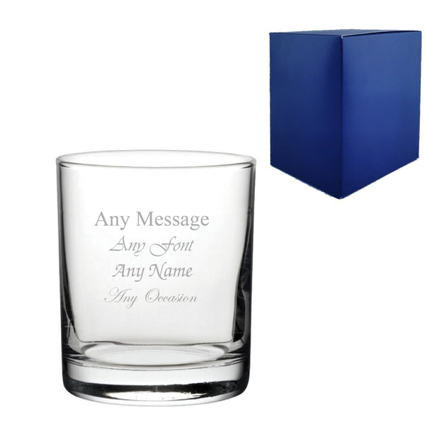 Buy Engraved Istanbul Whiskey Tumbler 6.66oz/196ml, Any Message from www.giftsfinder.co.uk