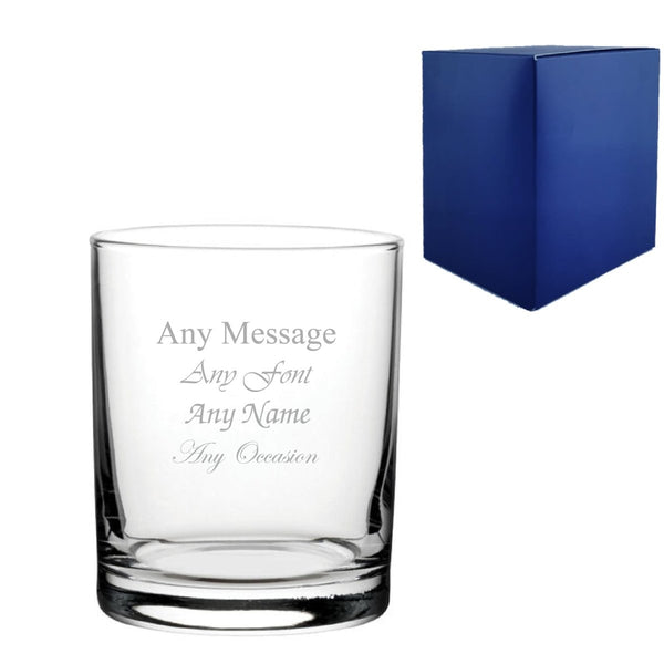 Buy Engraved Istanbul Whiskey Tumbler 8.75oz/258ml, Any Message from www.giftsfinder.co.uk